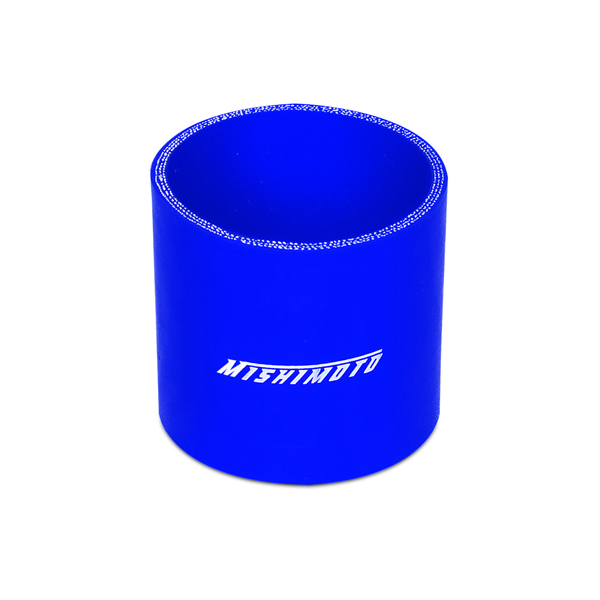 Mishimoto 2.5" Straight Coupler, Black Blue 