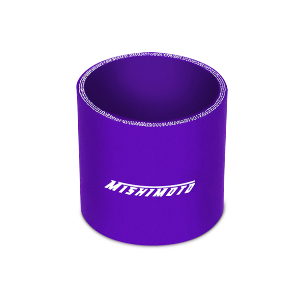 Mishimoto 2.5" Straight Coupler, Black Purple 