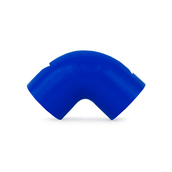 Mishimoto 2.75", 90 Degree Silicone Coupler Blue 