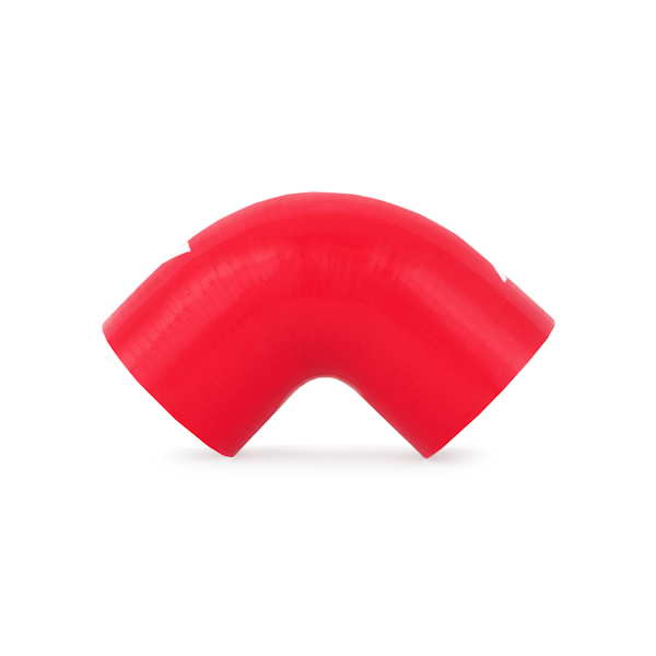 Mishimoto 2.75", 90 Degree Silicone Coupler Red 
