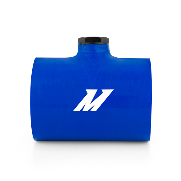 Mishimoto Silicone Coupler, 3.0" w/ 1/8" NPT Bung Blue 