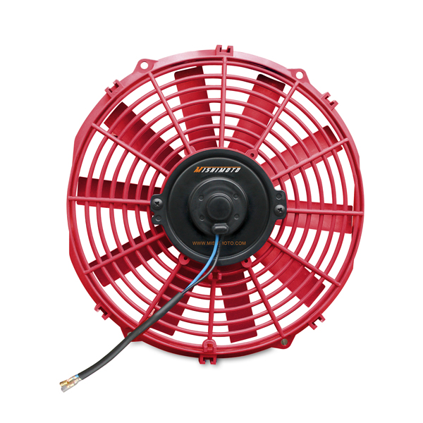 Mishimoto Slim Electric Fan 12" Red 