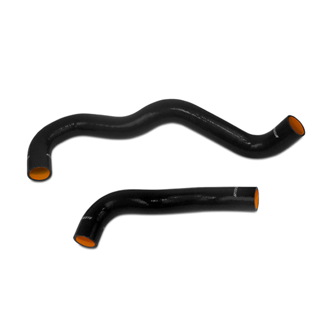 Mishimoto Ford 6.0L Powerstroke Silicone Coolant Hose Kit, 2003-2004 Black 