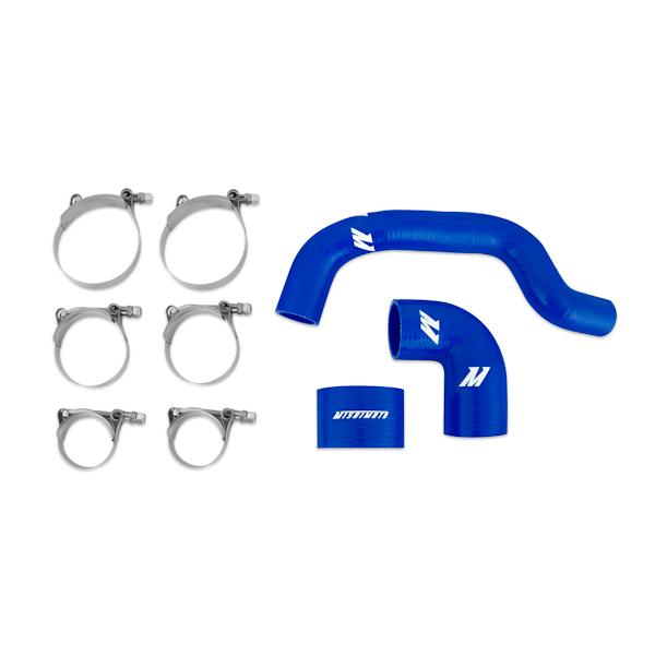 Mishimoto Silicone Intercooler Hoses for Subaru STI USDM, 2004-2007 Blue 