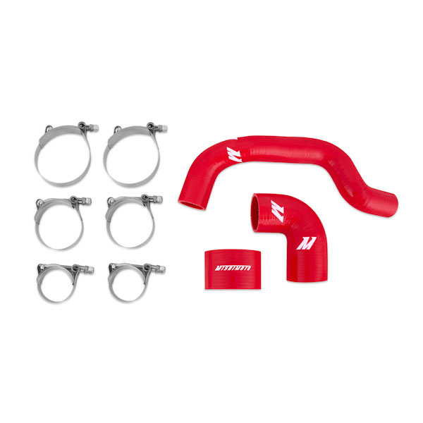 Mishimoto Silicone Intercooler Hoses for Subaru STI USDM, 2004-2007 Red 