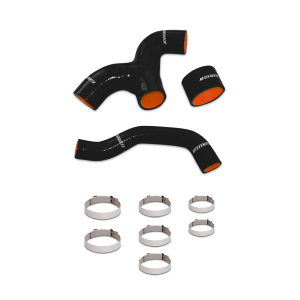 Mishimoto Silicone Intercooler Hoses for Subaru Impreza WRX, 2001-2005 Black 