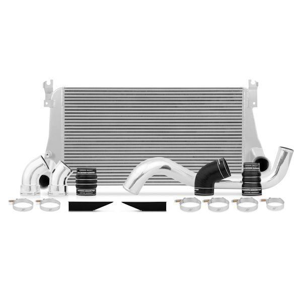 Mishimoto Chevrolet/GMC 6.6L Duramax Intercooler Kit, 2006-2010 Silver 