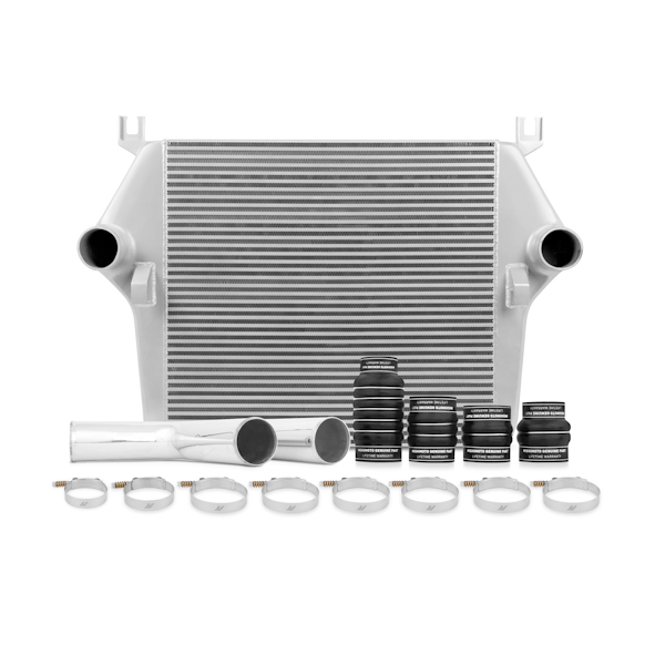Mishimoto Dodge 5.9L Cummins Intercooler Kit, 2003-2007 Silver 
