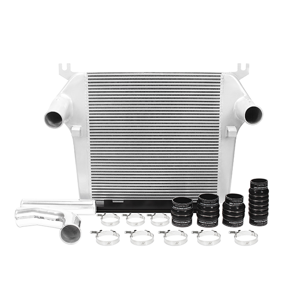 Mishimoto Dodge 6.7L Cummins Intercooler Kit, 2010-2012 Silver