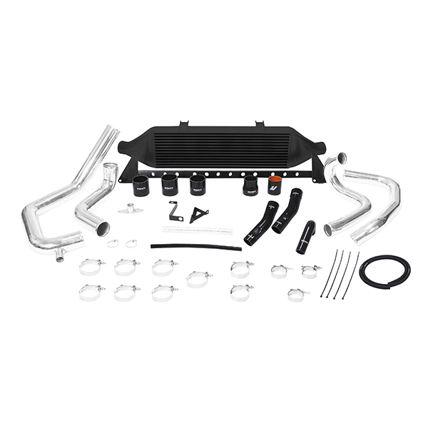 Mishimoto Subaru STI Front-Mount Intercooler Kit, 2008–2014 Black Cooler, No Intake