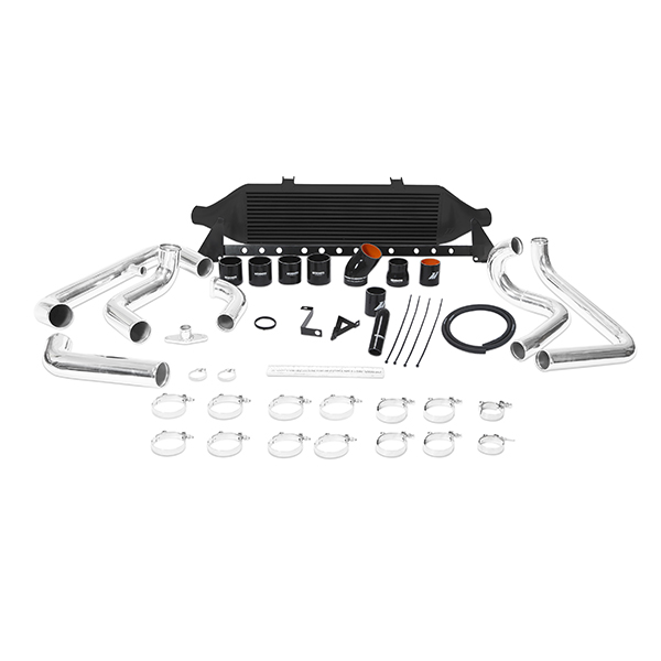 Mishimoto Subaru WRX Front-Mount Intercooler Kit, 2008–2014 Black Cooler, No Intake