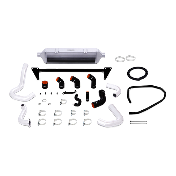 Mishimoto Subaru WRX Front-Mount Intercooler Kit, 2015+ Polished Piping Silver Intercooler