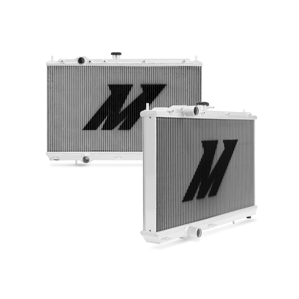 Mishimoto 19.3" x 28.1" Single Pass 2-Row Race Aluminum Radiator 