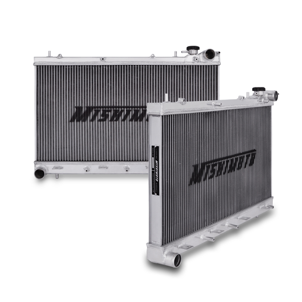 Mishimoto 17.4" x 27.7" Single Pass 2-Row Race Aluminum Radiator 