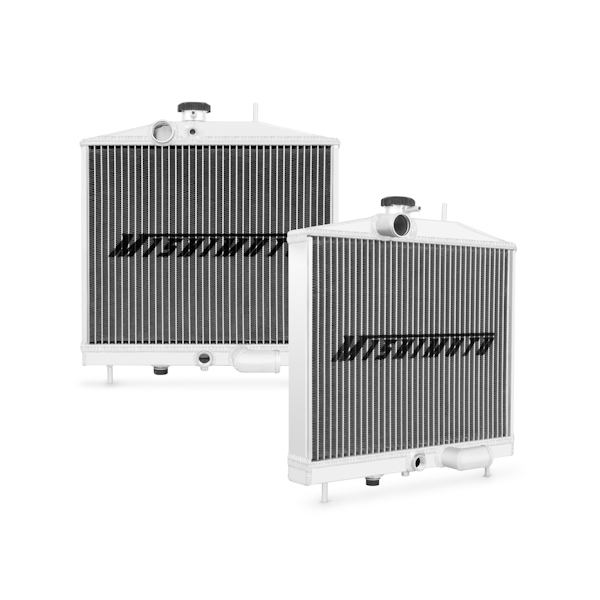 Mishimoto 16.73" x 15.04" Single Pass 2-Row Race Aluminum Radiator 