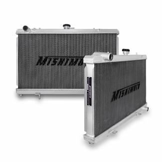 Mishimoto 19.5" x 26.4" Single Pass 2-Row Race Aluminum Radiator 