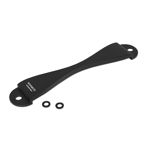 Mishimoto Subaru CNC Battery Tie-Down Black