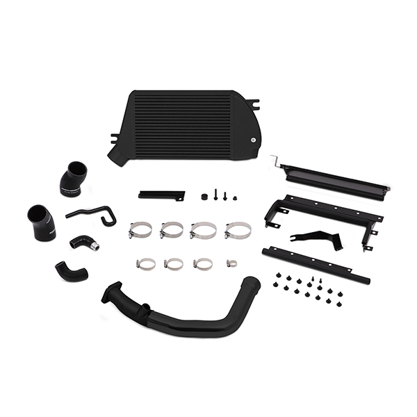 Mishimoto Subaru WRX Performance Top-Mount Intercooler and Charge-Pipe System, 2015+ Black Pipe, Black Cooler