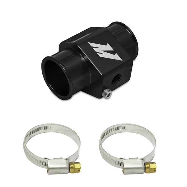 Mishimoto Water Temperature Sensor Adapter - 32mm - Black, Silver, Gold Black 