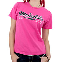 Mishimoto Women's Athletic Script T-Shirt, Pink Medium 