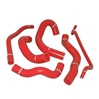Mishimoto Ford Mustang V8 Silicone Radiator Hose Kit, 2005-2006 Red 