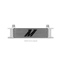 Mishimoto Universal 10-Row Oil Cooler Silver 