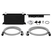 Mishimoto Nissan 350Z, 2003-2009 / Infiniti G35, 2003-2007 (Coupe only) Oil Cooler Kit Black Non-Thermostatic