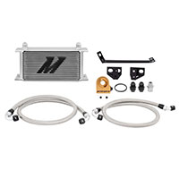 Mishimoto Ford Mustang EcoBoost Oil Cooler Kit, 2015+ Silver, Thermostatic