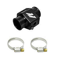 Mishimoto Water Temperature Sensor Adapter - 30mm - Black, Silver, Gold Black 
