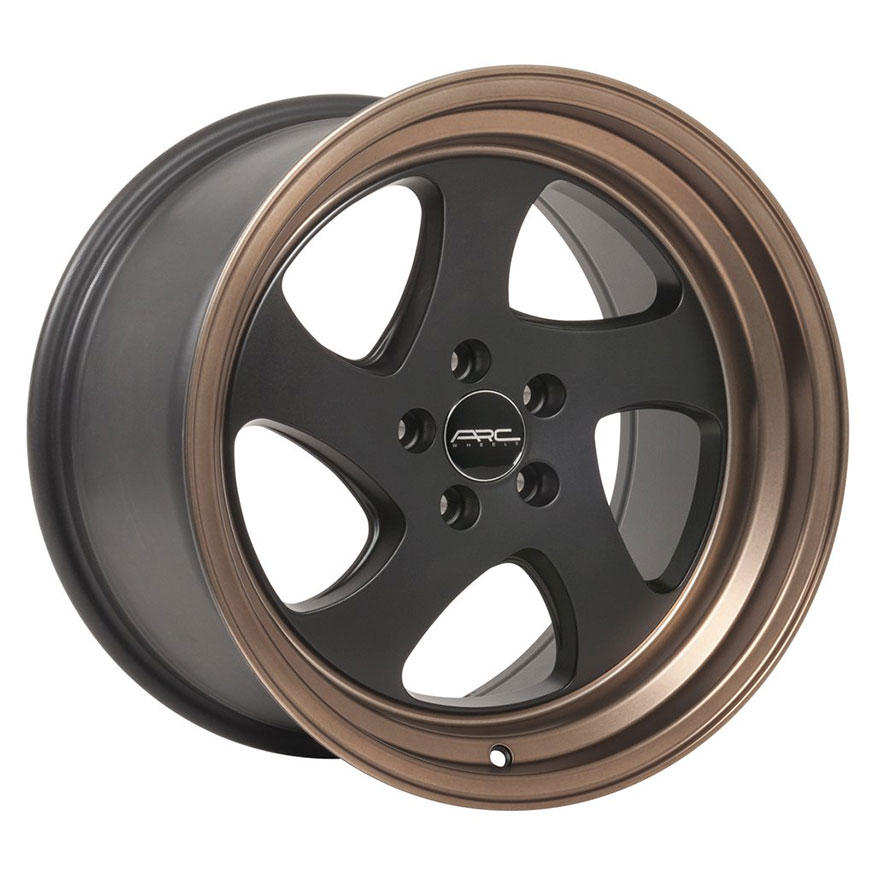 MRR AR5  Wheel Rim 17x8.5 5x114.3 ET30  73. Matte Black bronze Lip