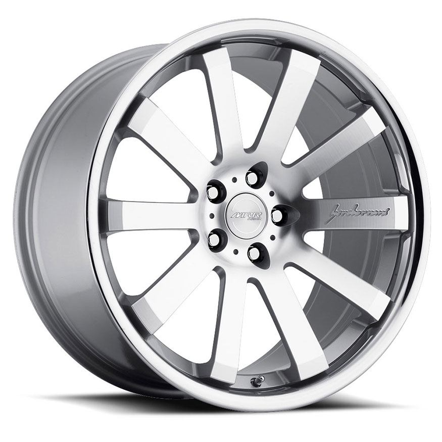 MRR CV8  Wheel Rim 20x10 5x100/ 5x112 ET20  66.6 Silver