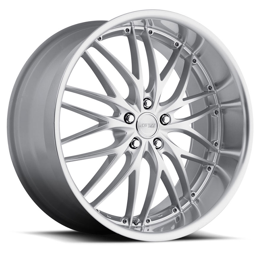 MRR GT1  Wheel Rim 22x9 5x100/ 5x112 ET20  66.6 Hyper Silver