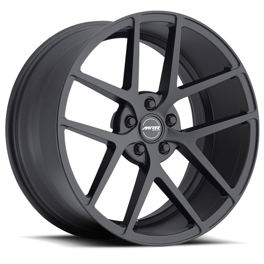 MRR GT9  Wheel Rim 19x9.5 5x100/ 5x112 ET20  66.6 Full Matte Black
