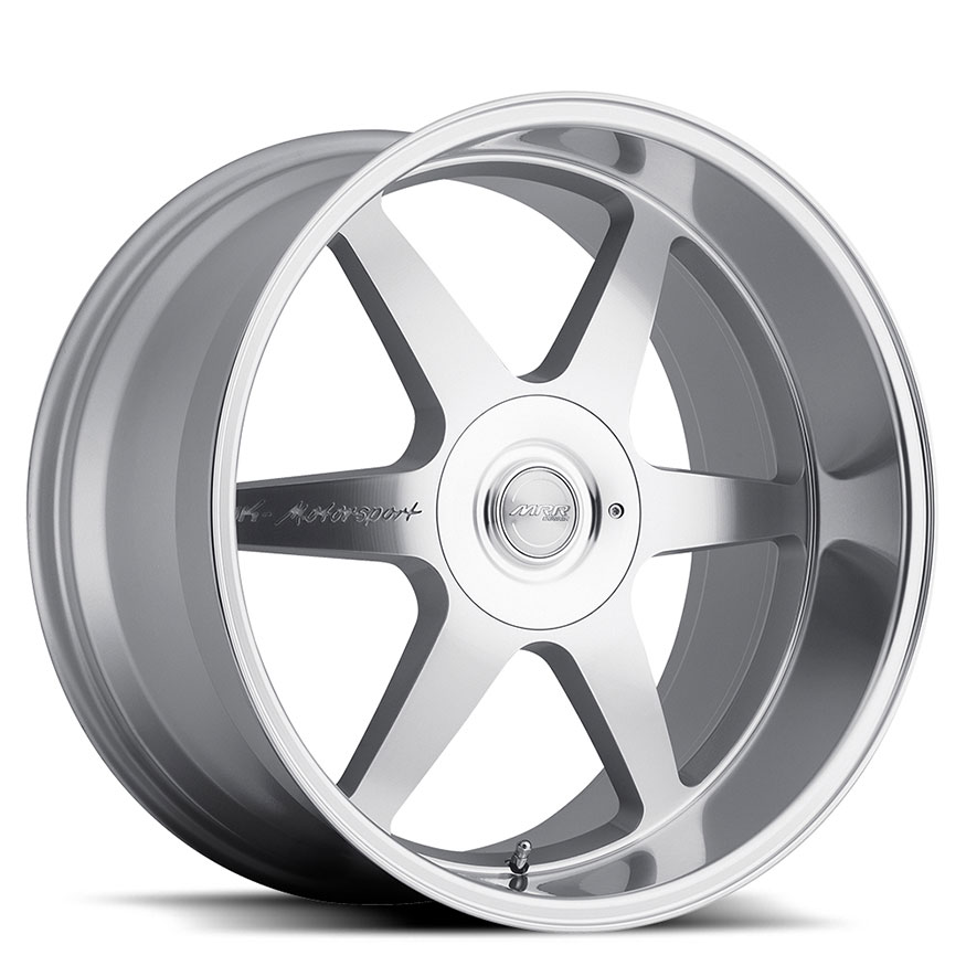 MRR MK1  Wheel Rim 20x9 5x100/ 5x112 ET10  66.6 Silver Machined Face & Lip