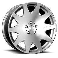 MRR HR3  Wheel Rim 20x8.5 5x112 ET35  66.6 Silver Diamond Cut