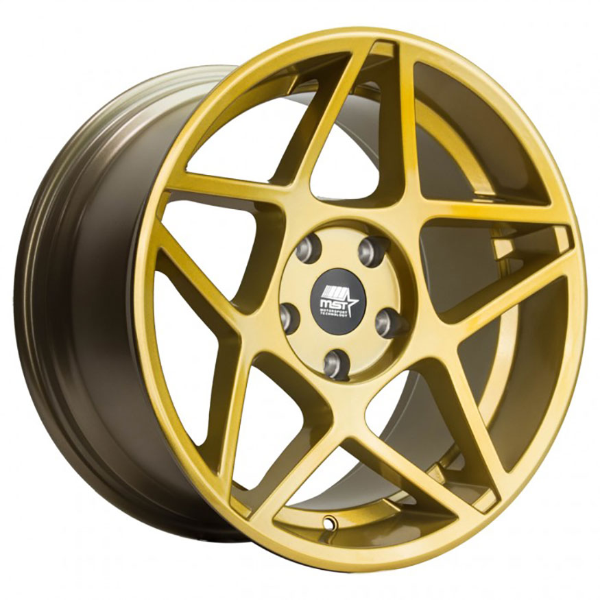 MST MT26 Wheel Rim 17x9 5x114.3 ET30 73.1 Gold
