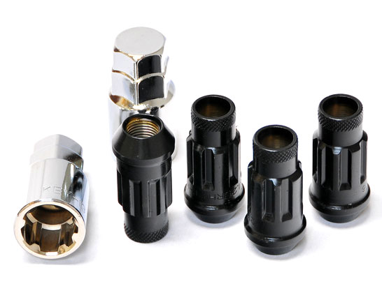 MUTEKI SR48 LOCK SET 12X1.25 48MM BLACK