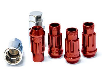 MUTEKI SR48 LOCK SET 12X1.25 48MM RED