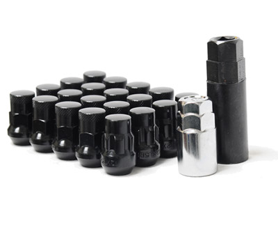 MUTEKI LUG NUTS SR35 CLOSED END 16+4 12X1.50 35MM BLACK