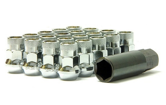 MUTEKI LUG NUTS SR35 CLOSED END 16+4 12X1.50 35MM SILVER