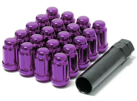 MUTEKI LUG NUTS SPLINE 12X1.25 CLOSED PURPLE