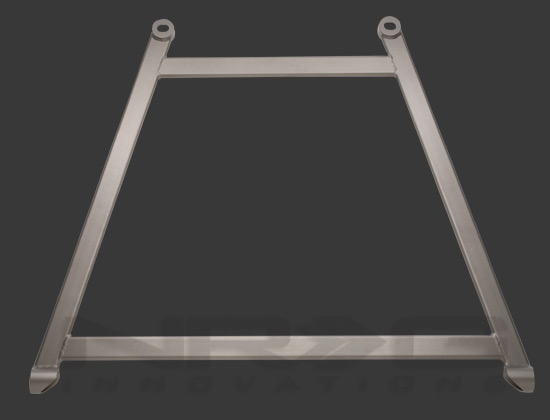 NRG  Lower Brace - 02-Up Toyota MR-S(ZZW30) 4 Pt Titanium Finish