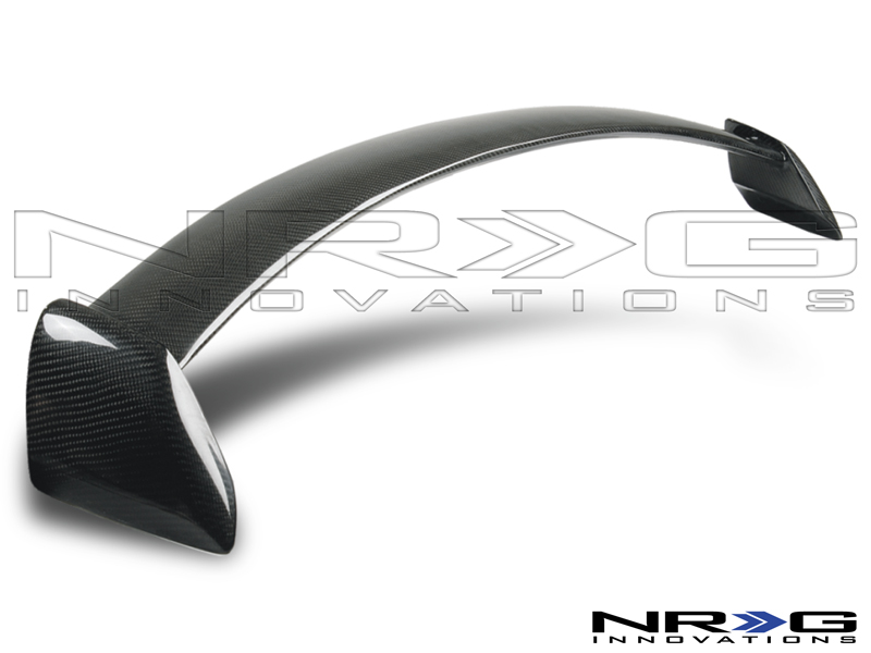 NRG  Roof Spoiler 02-07 Subaru Impreza (Carbon Center) - OEM Style 