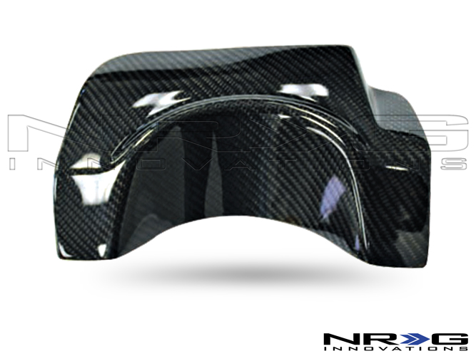 NRG  Carbon Fiber Exhaust Shield - 04-07 Subaru WRX STI