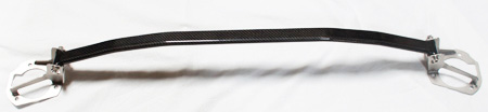 NRG  Front Carbon Strut Bar - Nissan 240 S13 S14 - Titanium Finish