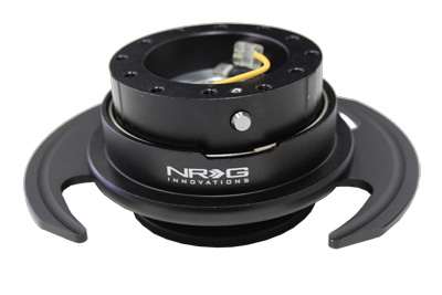 NRG  Quick Release Kit Gen 3.0 - Black Body/Black Ring w/ Handles