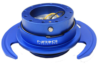 NRG  Quick Release Kit Gen 3.0 - Blue Body/Blue Ring w/Handles