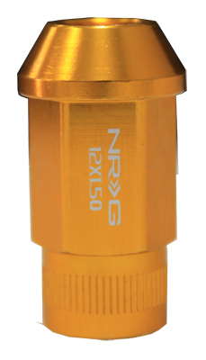 NRG 100 Series M12 x 1.5 Lug Nut Set 4 pc Rose Gold 