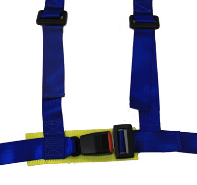 NRG  4 Point Safety Harness - Blue
