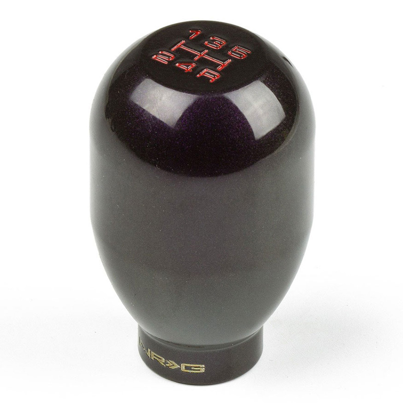 NRG Shift Knob 42mm - 5 Speed Green Purple Chameleon Heavy Weight for Honda - (480g / 1.1lbs)